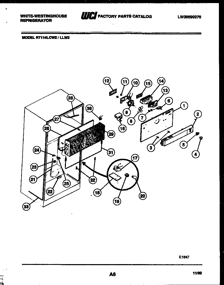 SYSTEM AND AUTOMATIC DEFROST PARTS