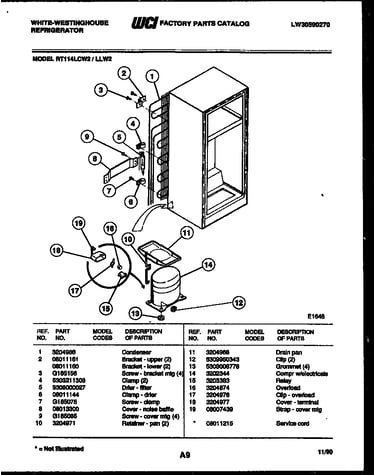 System and automatic defrost parts
