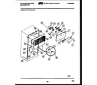 White-Westinghouse RT114LLW4 inner parts diagram