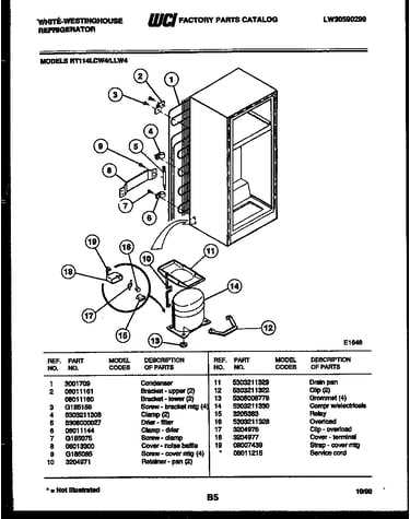 System and automatic defrost parts
