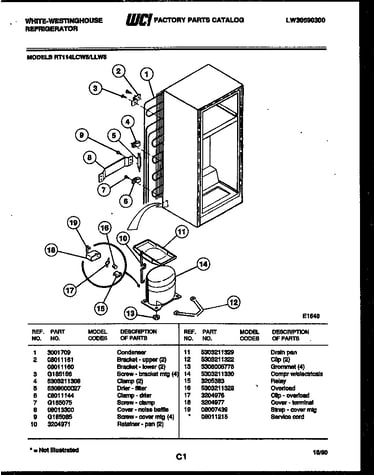System and automatic defrost parts