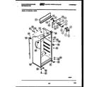 White-Westinghouse RT163NCWB cabinet parts diagram