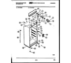 White-Westinghouse RT174NCW2 cabinet parts diagram