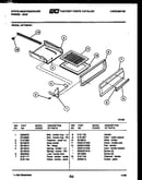 Broiler drawer parts
