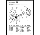 White-Westinghouse AS186L2C1 air handling parts diagram