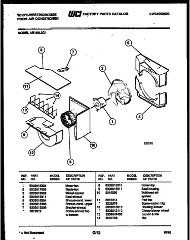 Air handling parts