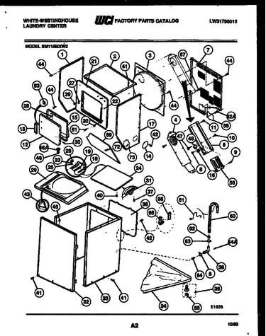 Cabinet parts and heater