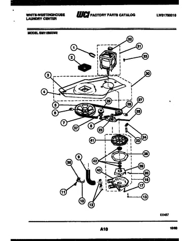 Washer drive system and pump