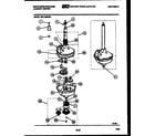 White-Westinghouse SM115MXW2 transmission parts diagram
