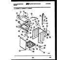 White-Westinghouse LA400MXD1 cabinet parts diagram