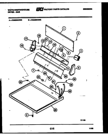 Console and control parts