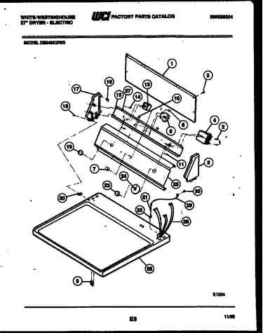 Console and control parts