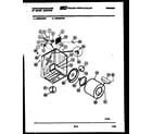 White-Westinghouse DE500KDH3 cabinet and component parts diagram