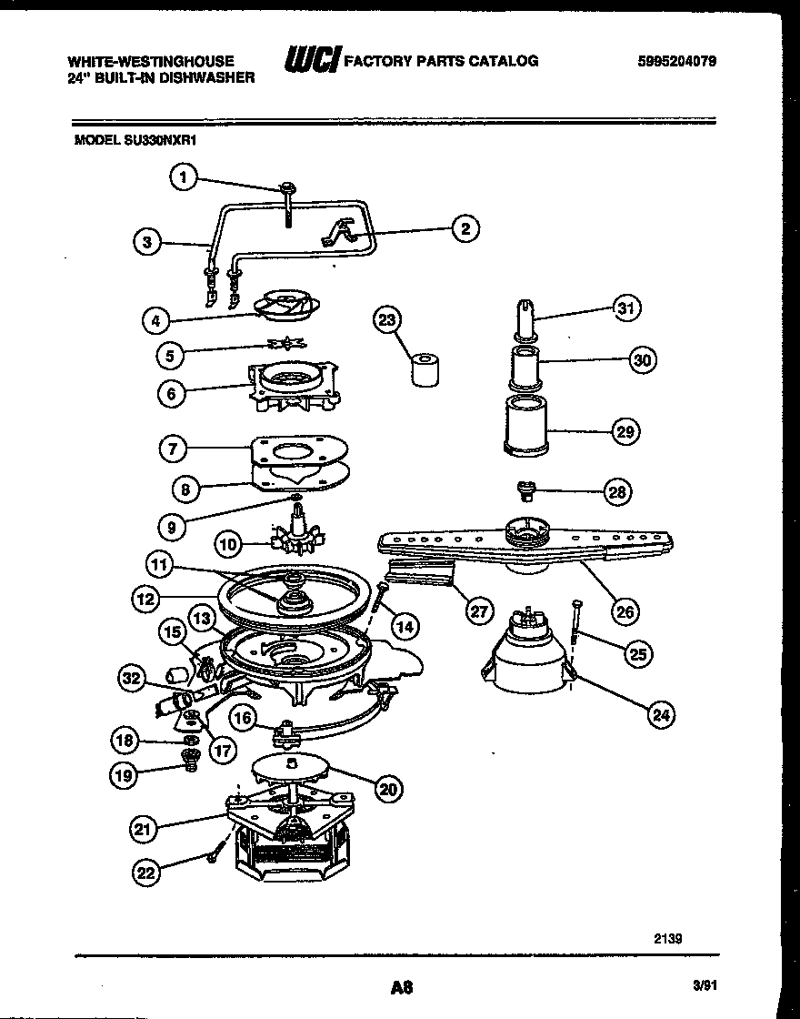 Motor pump parts