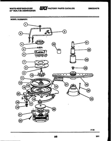 Motor pump parts