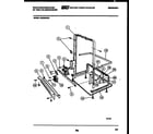 White-Westinghouse SU220NXR1 power dry and motor parts diagram