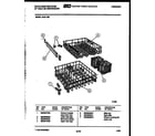 White-Westinghouse SU211MR2 racks and trays diagram