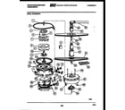 White-Westinghouse SP560MXF3 motor pump parts diagram