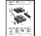 White-Westinghouse SP560MXF3 racks and trays diagram