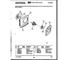 White-Westinghouse AC066N7A1 air handling parts diagram