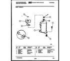 White-Westinghouse AC066N7A1 compressor parts diagram