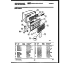 White-Westinghouse AS18EP2K1 cabinet parts diagram