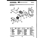 White-Westinghouse AS18EP2K1 air handling parts diagram