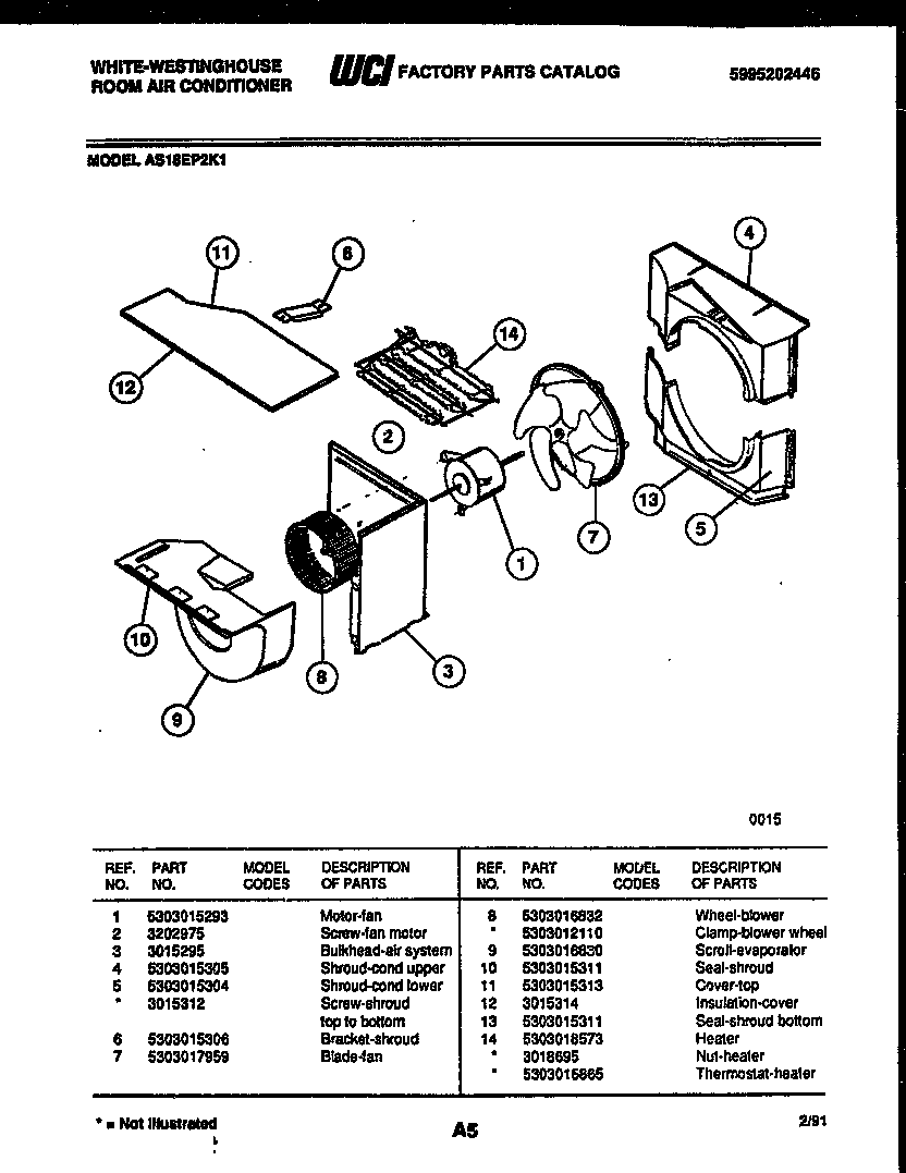 Air handling parts