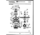 White-Westinghouse SU182NXR1 motor pump parts diagram