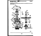 White-Westinghouse SP184NXR1 motor pump parts diagram