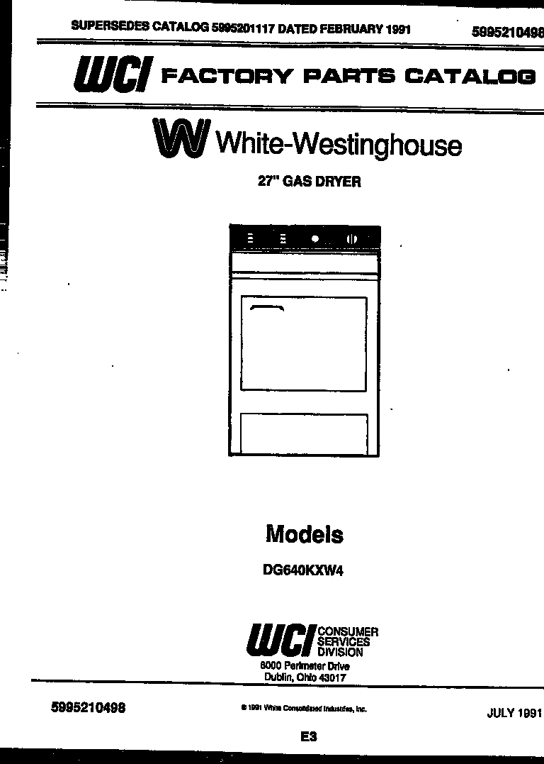 Parts diagram