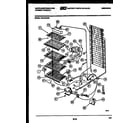 White-Westinghouse FU218LRW3 system and electrical parts diagram
