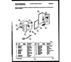 White-Westinghouse WAH106P1T1 electrical parts diagram