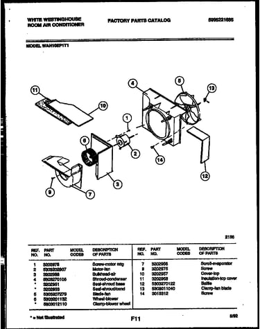Air handling parts