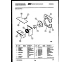 White-Westinghouse AS147P1A1 air handling parts diagram