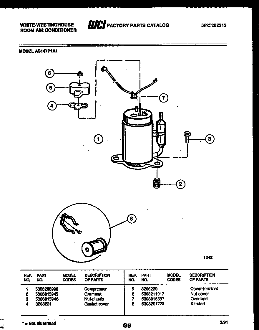 Compressor parts