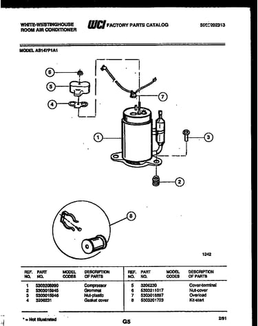 Compressor parts