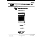 White-Westinghouse KF204KDW4 cover diagram