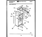 White-Westinghouse RT163NCDD cabinet parts diagram