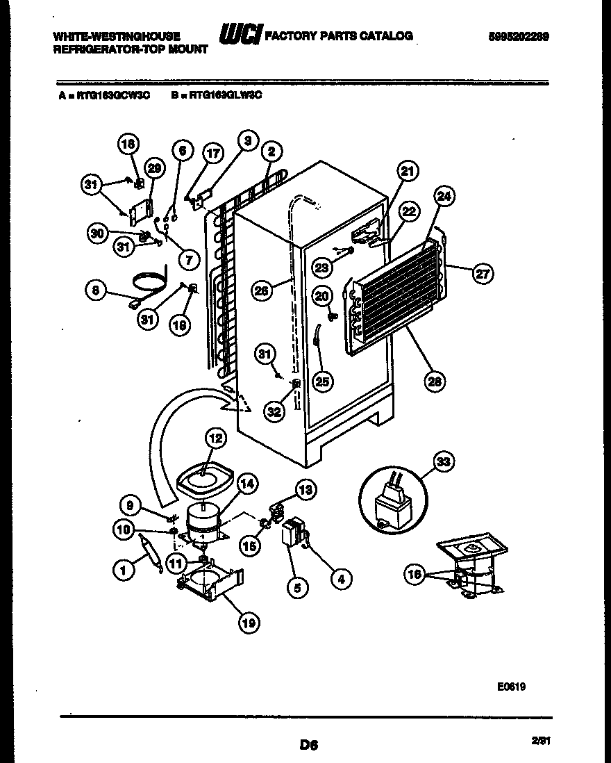 SYSTEM AND AUTOMATIC DEFROST PARTS