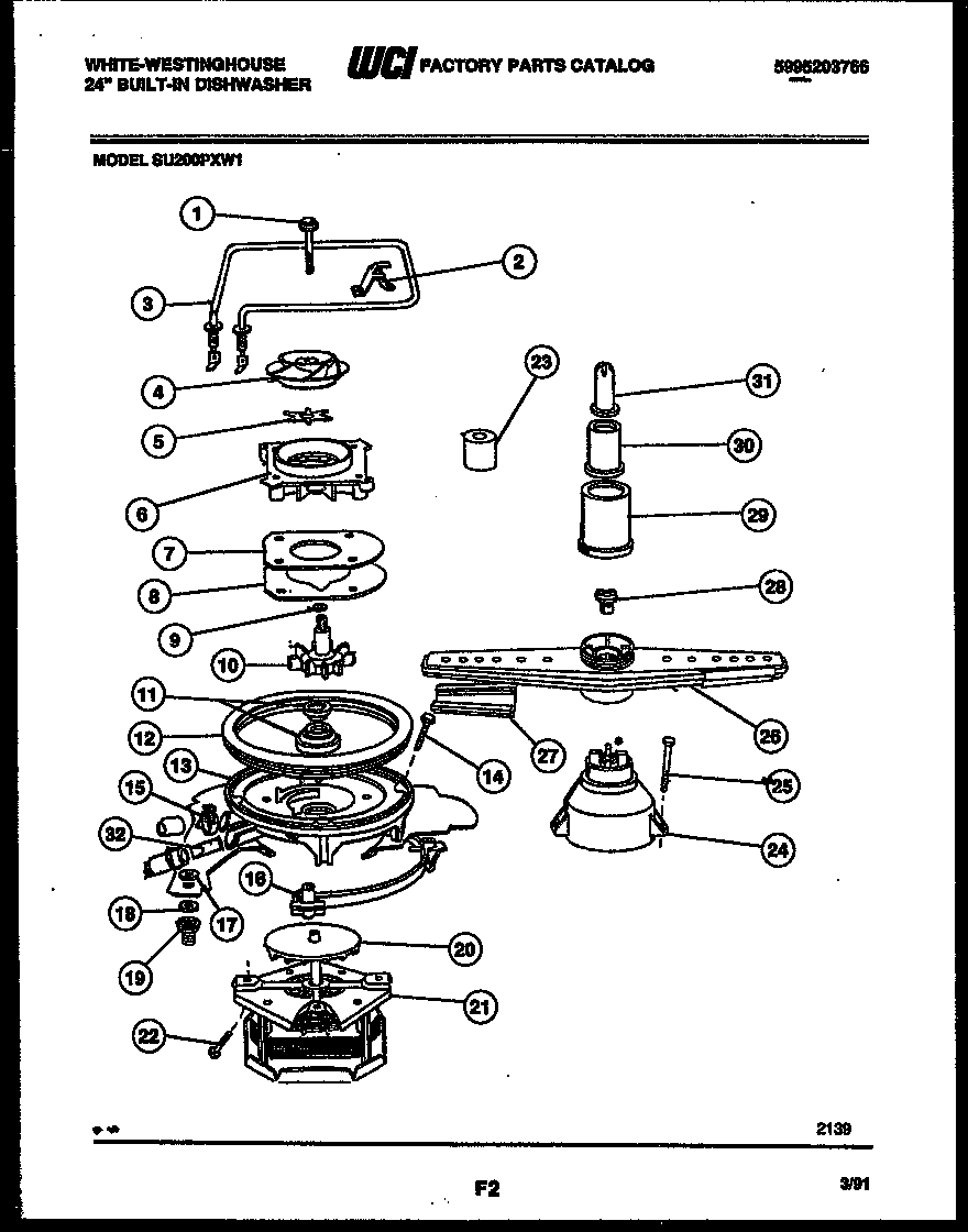 Motor pump parts