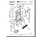 White-Westinghouse RS227MCV1 cabinet parts diagram