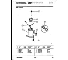 White-Westinghouse AH118K2A2 compressor parts diagram
