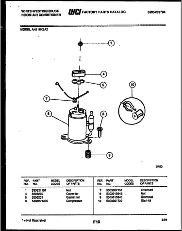 Compressor parts