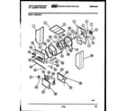 White-Westinghouse LG400MXW1 cabinet and component parts diagram