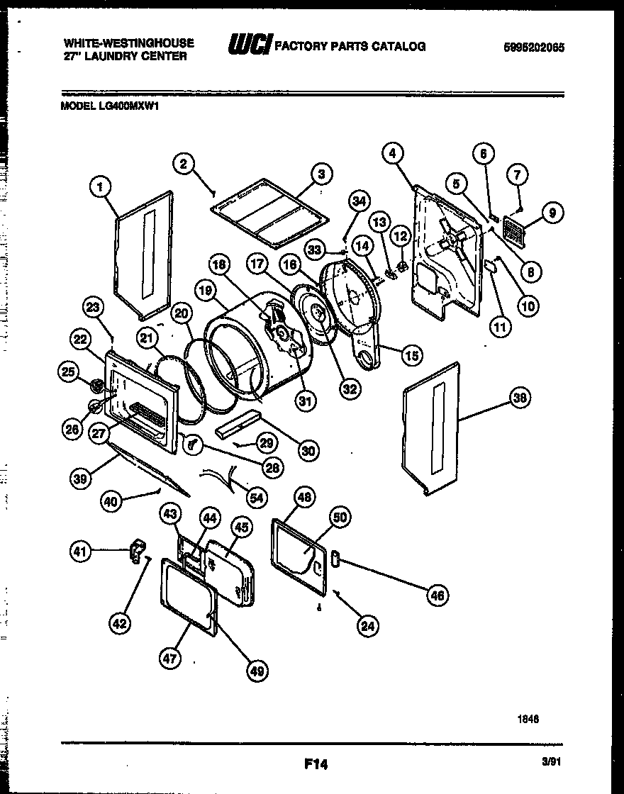 Cabinet and component parts