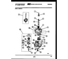 White-Westinghouse LG400MXW1 transmission parts diagram
