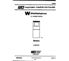 White-Westinghouse LE400MXW1  diagram