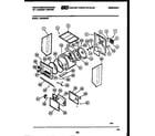 White-Westinghouse LE400MXW1 cabinet and component parts diagram