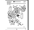 White-Westinghouse LE600MXW1 cabinet and component parts diagram